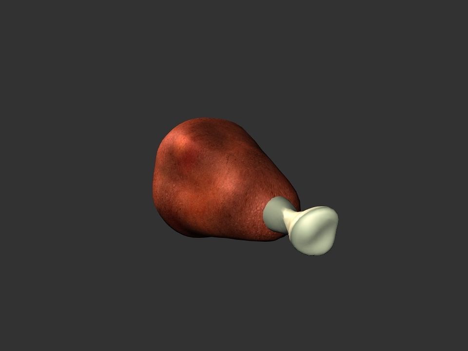 Printable 3D meat 3D print model_7