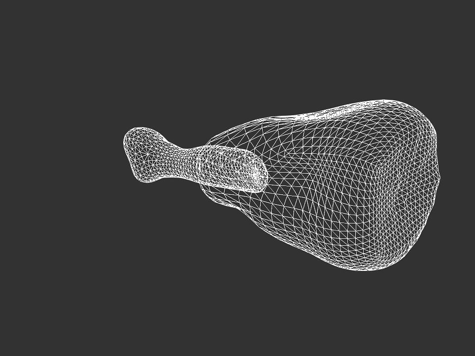 Printable 3D meat 3D print model_47