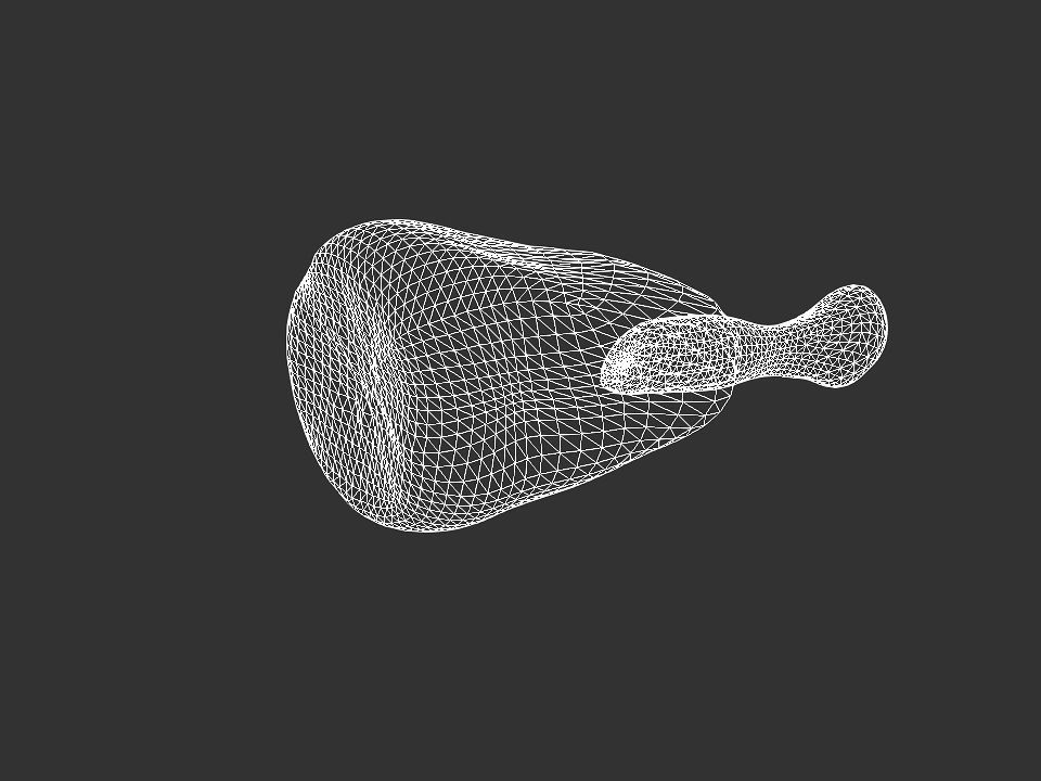 Printable 3D meat 3D print model_35
