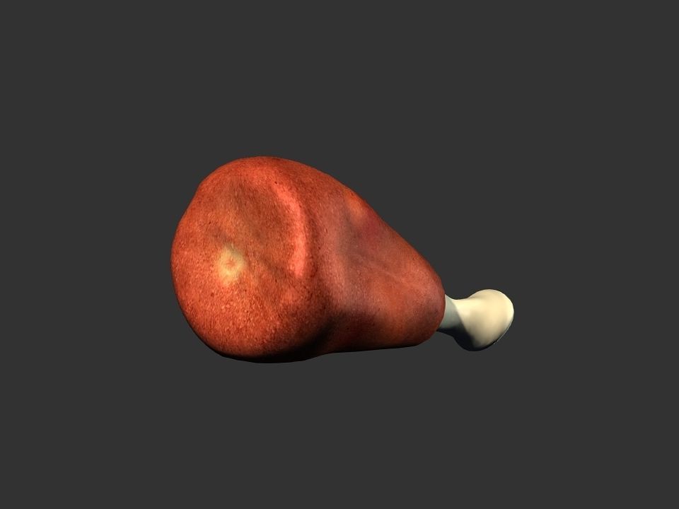 Printable 3D meat 3D print model_34