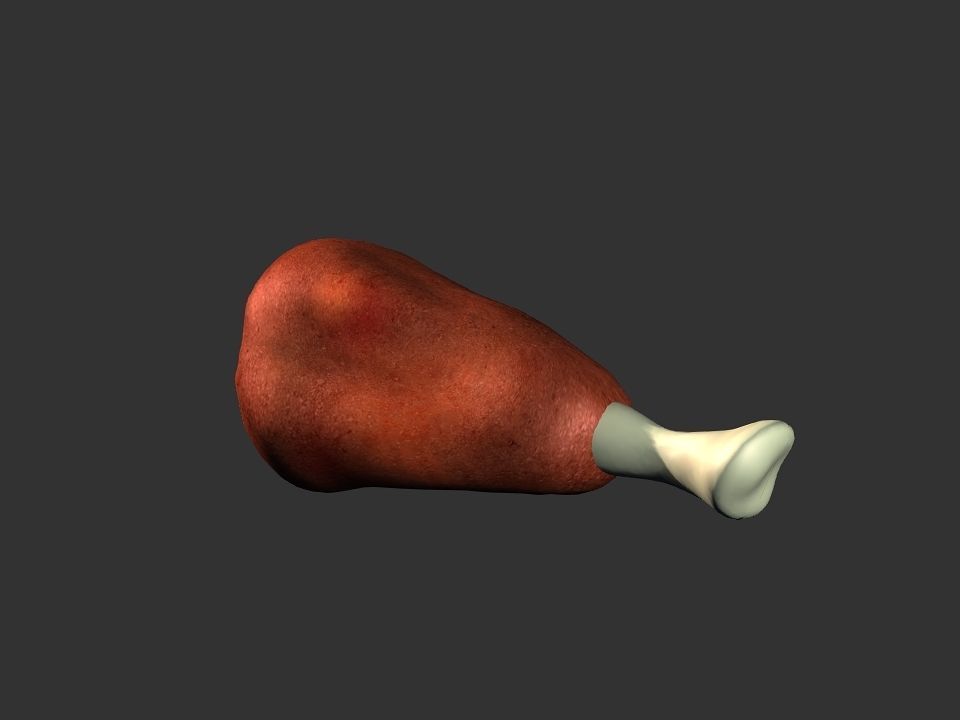 Printable 3D meat 3D print model_4