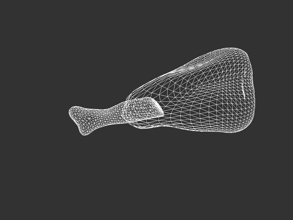 Printable 3D meat 3D print model_44