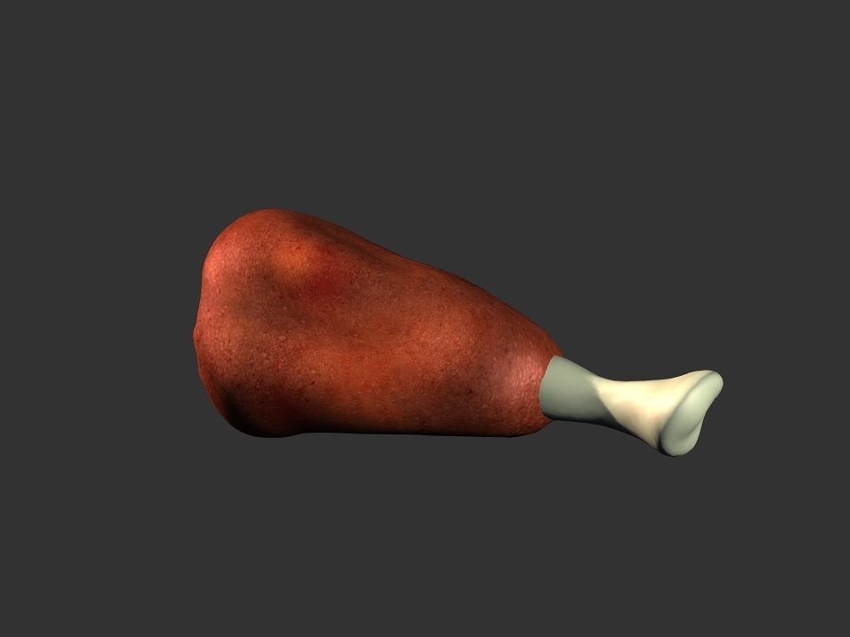 Printable 3D meat 3D print model_3