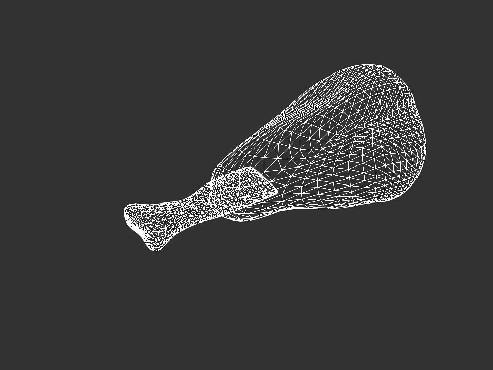 Printable 3D meat 3D print model_43