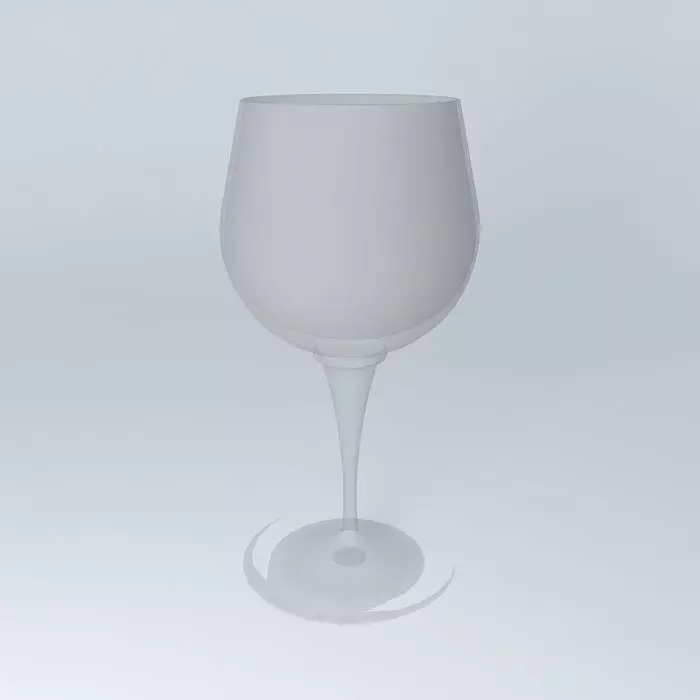wineglass wine glass Free 3D model_0