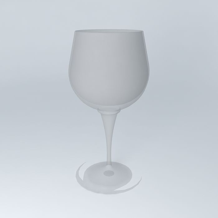 wineglass wine glass Free 3D model_2