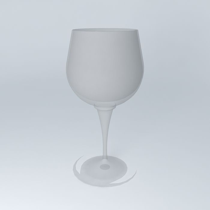 wineglass wine glass Free 3D model_1