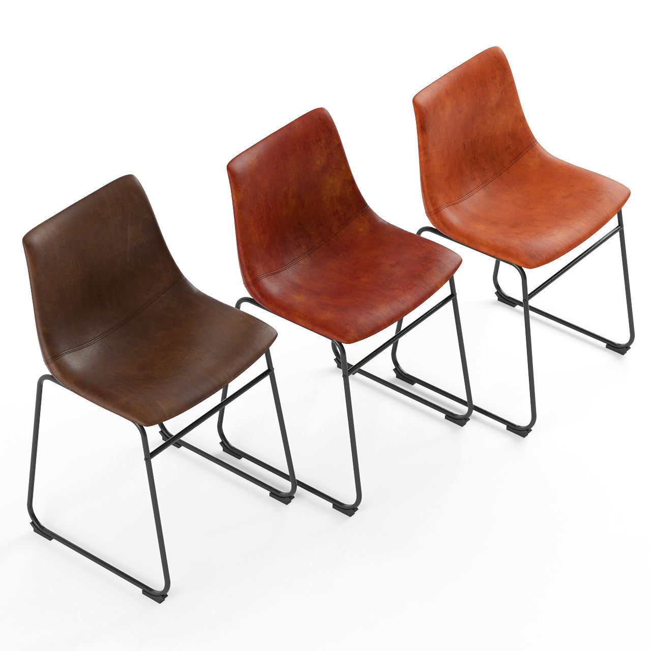 Centiar Adan Dining Chair and Counter Stool  3D model_5