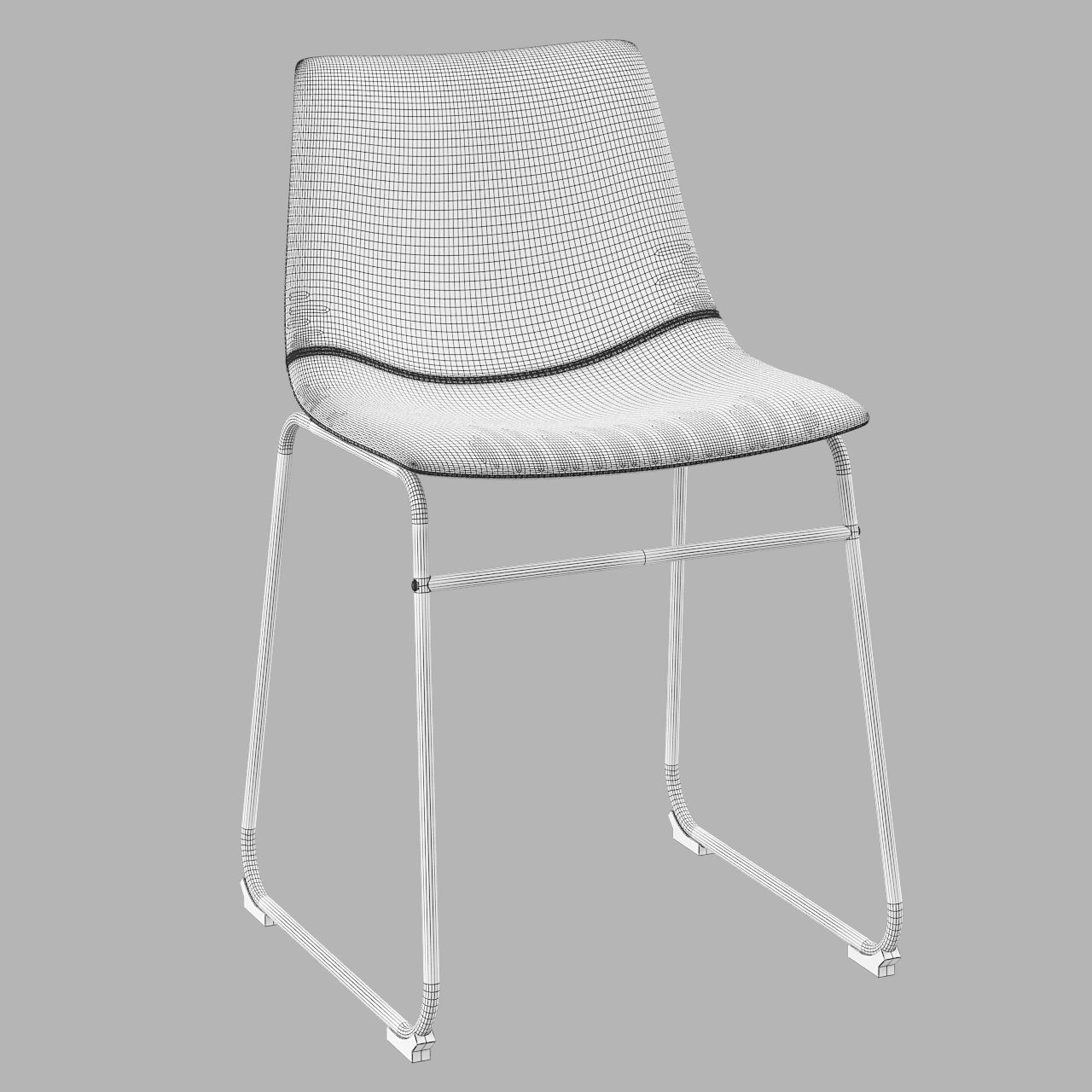 Centiar Adan Dining Chair and Counter Stool  3D model_7