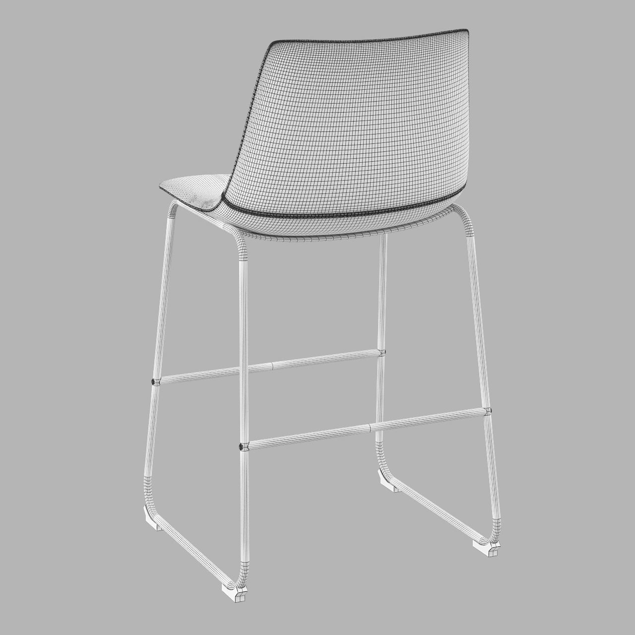 Centiar Adan Dining Chair and Counter Stool  3D model_10