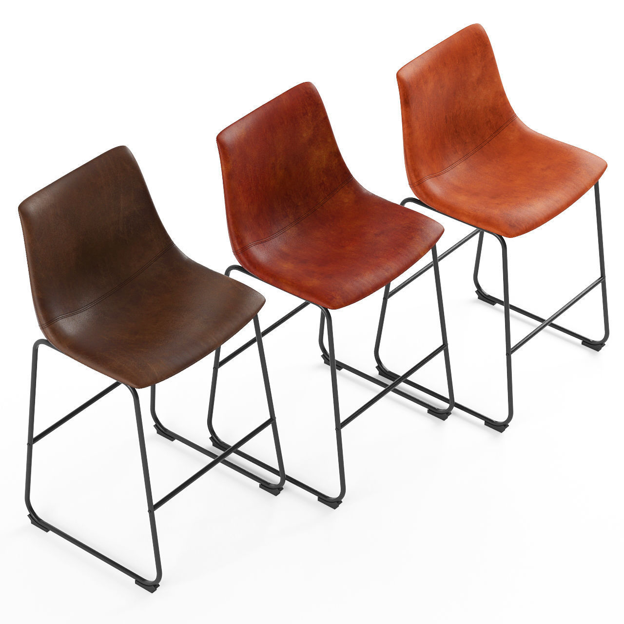 Centiar Adan Dining Chair and Counter Stool  3D model_6