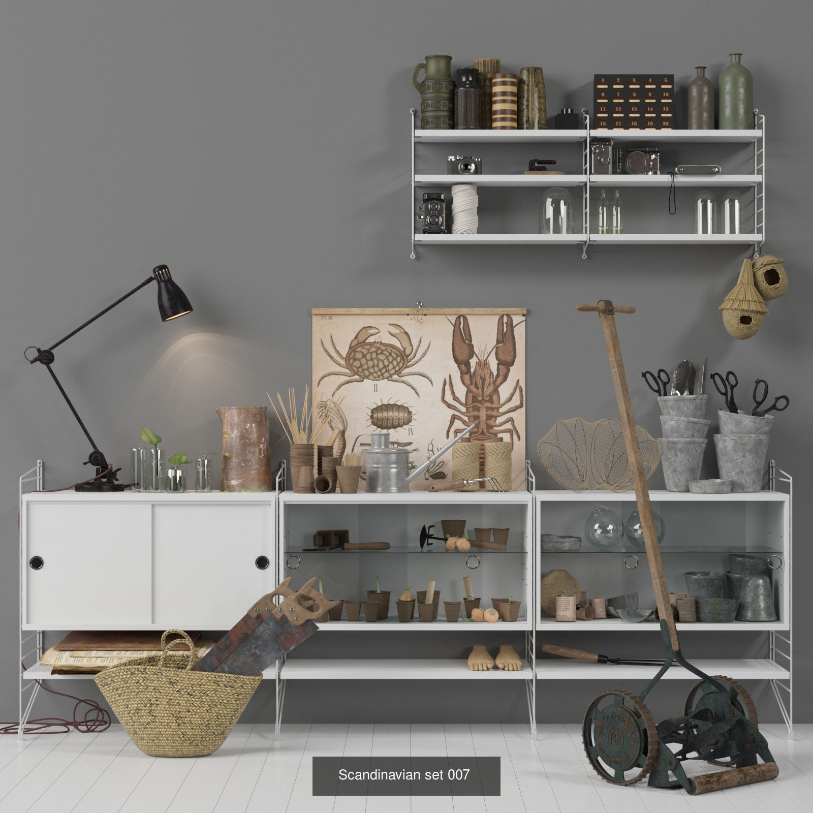 Scandinavian sets 006-010 3D Model Collection_2