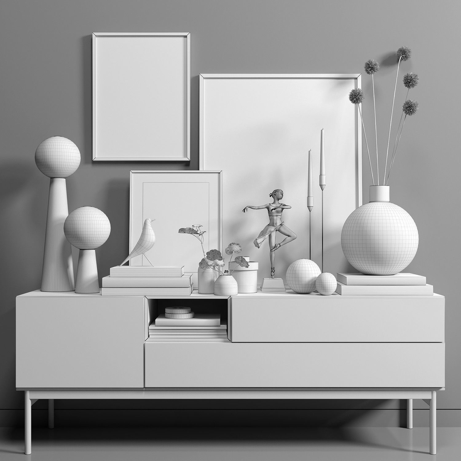 Scandinavian sets 006-010 3D Model Collection_70