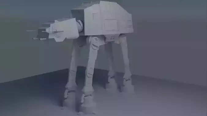 Star Wars AT-AT Reddy for Rigging