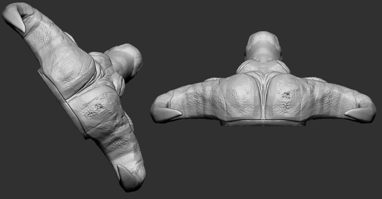 African Buffalo head 3D print model_3