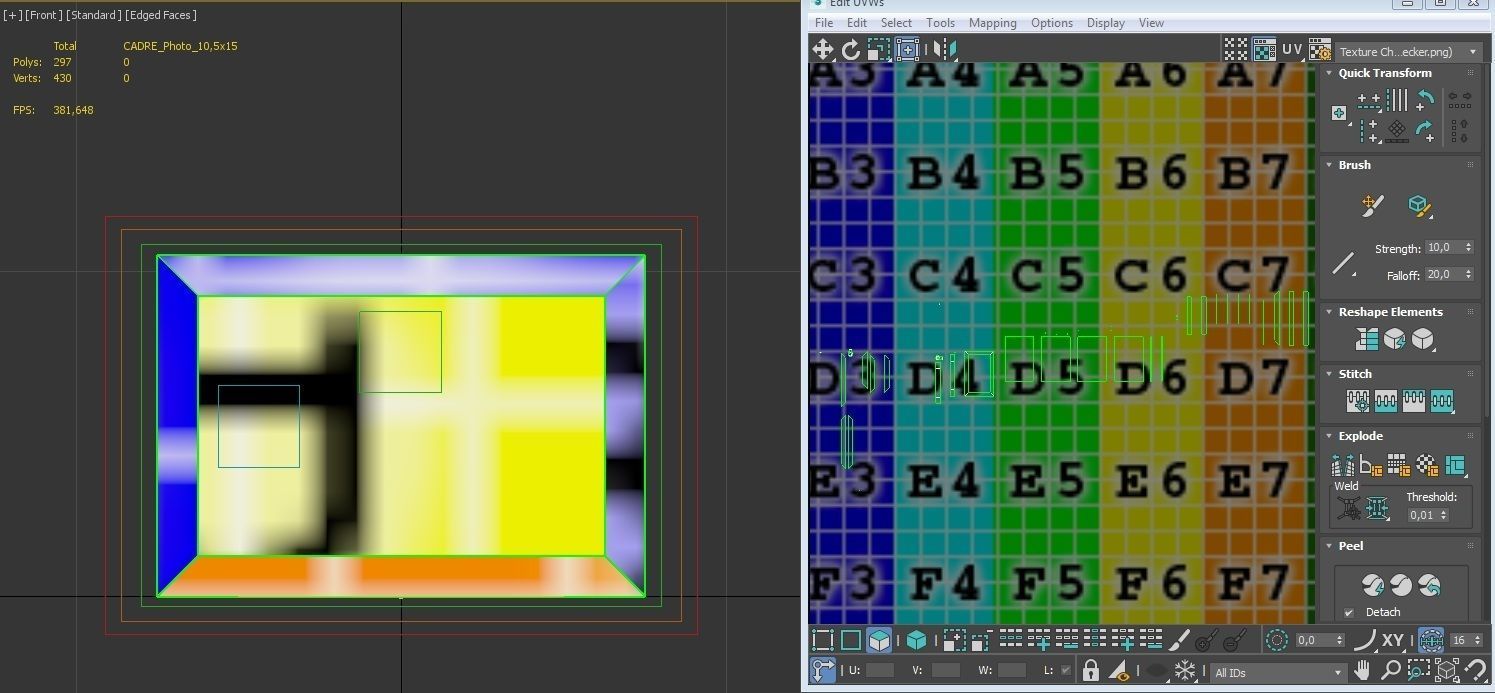 PHOTO FRAME---10-5x15 3D model_20