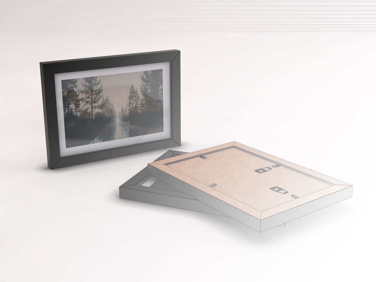 PHOTO FRAME---13x18 3D model_1