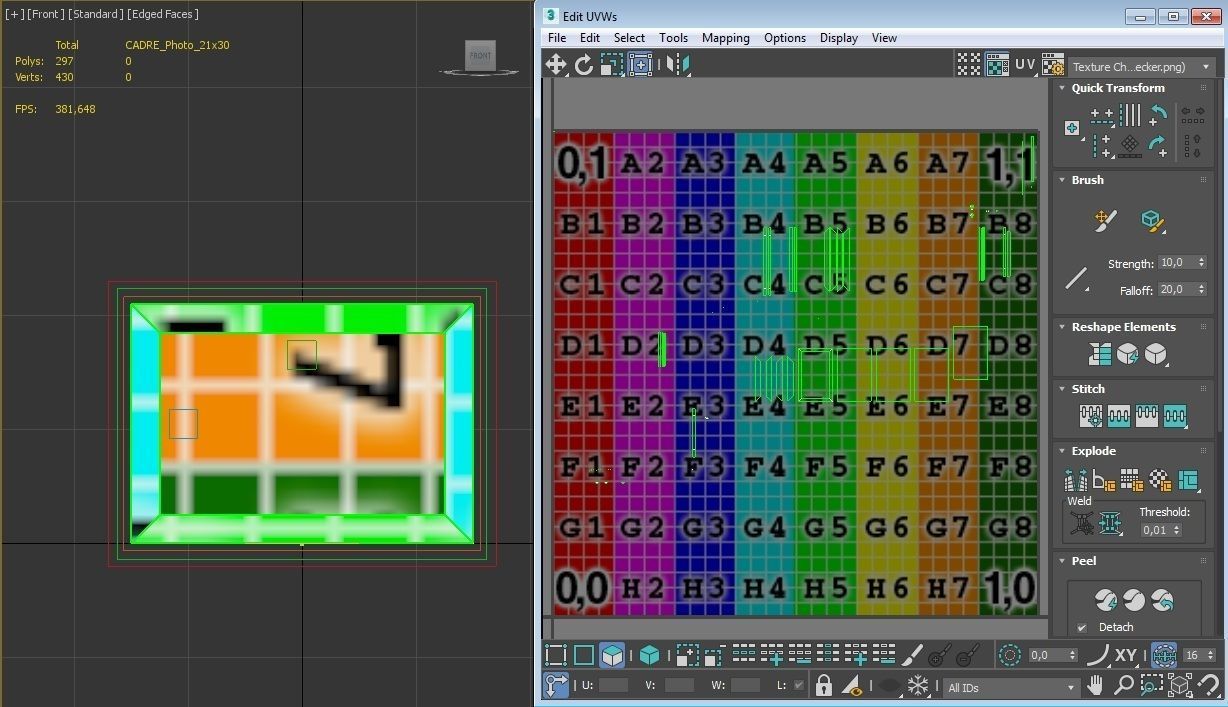 PHOTO FRAME---21x30 3D model_20