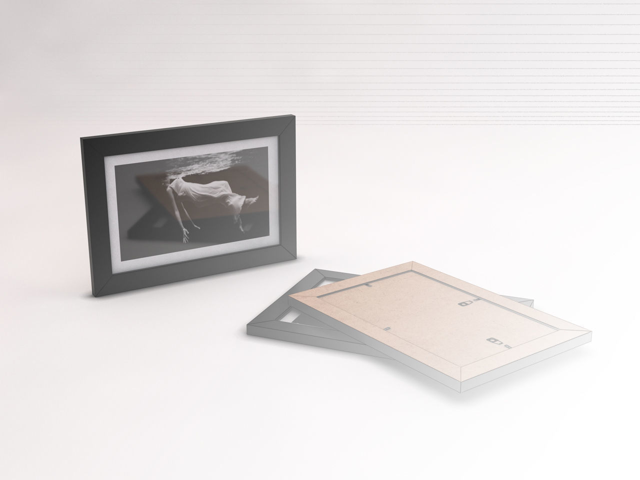 PHOTO FRAME---21x30 3D model_1