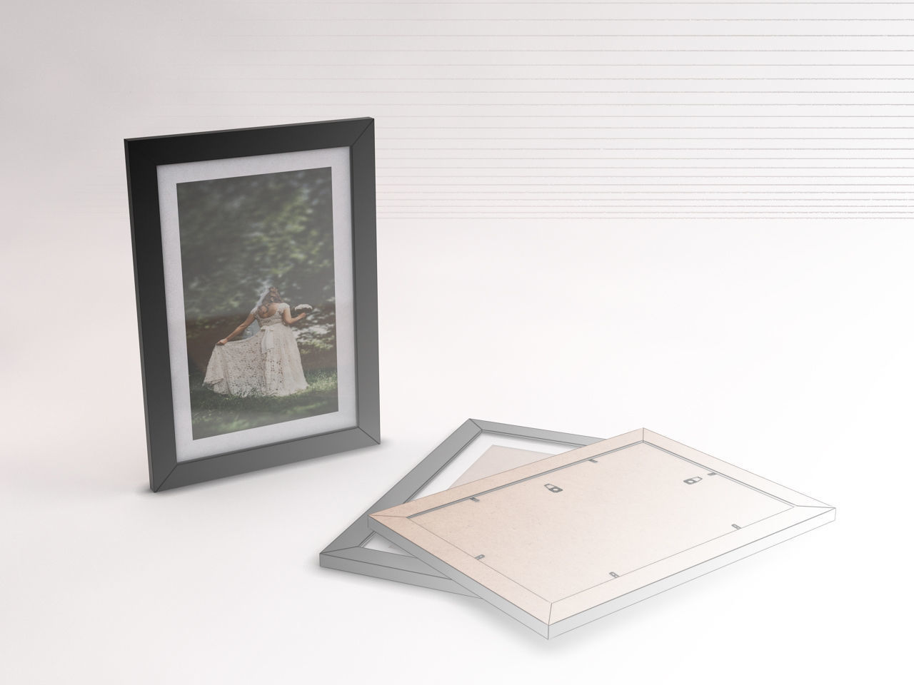 PHOTO FRAME---25x35 3D model_1