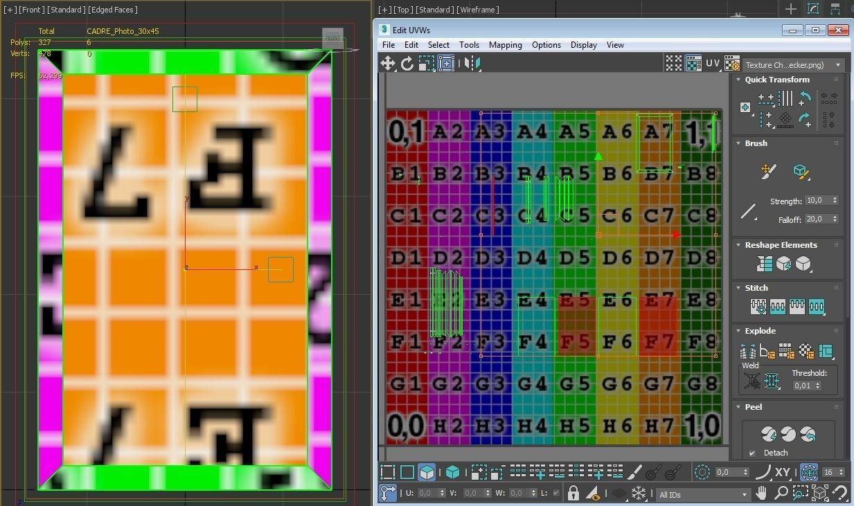 PHOTO FRAME---30x45 3D model_20