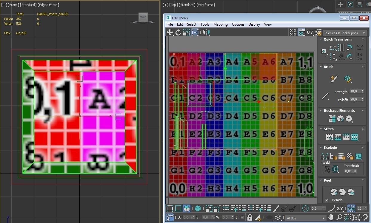 PHOTO FRAME---50x50 3D model_20