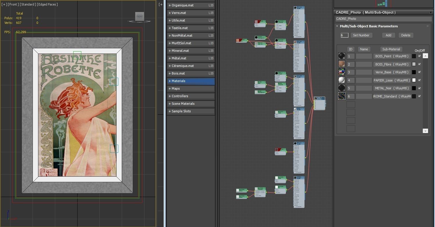 PHOTO FRAME---50x70 3D model_19