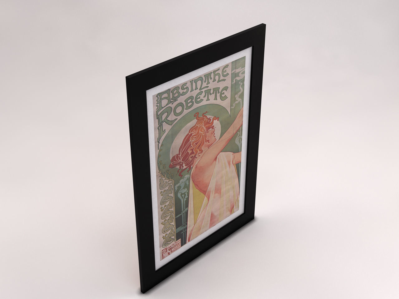 PHOTO FRAME---50x70 3D model_13