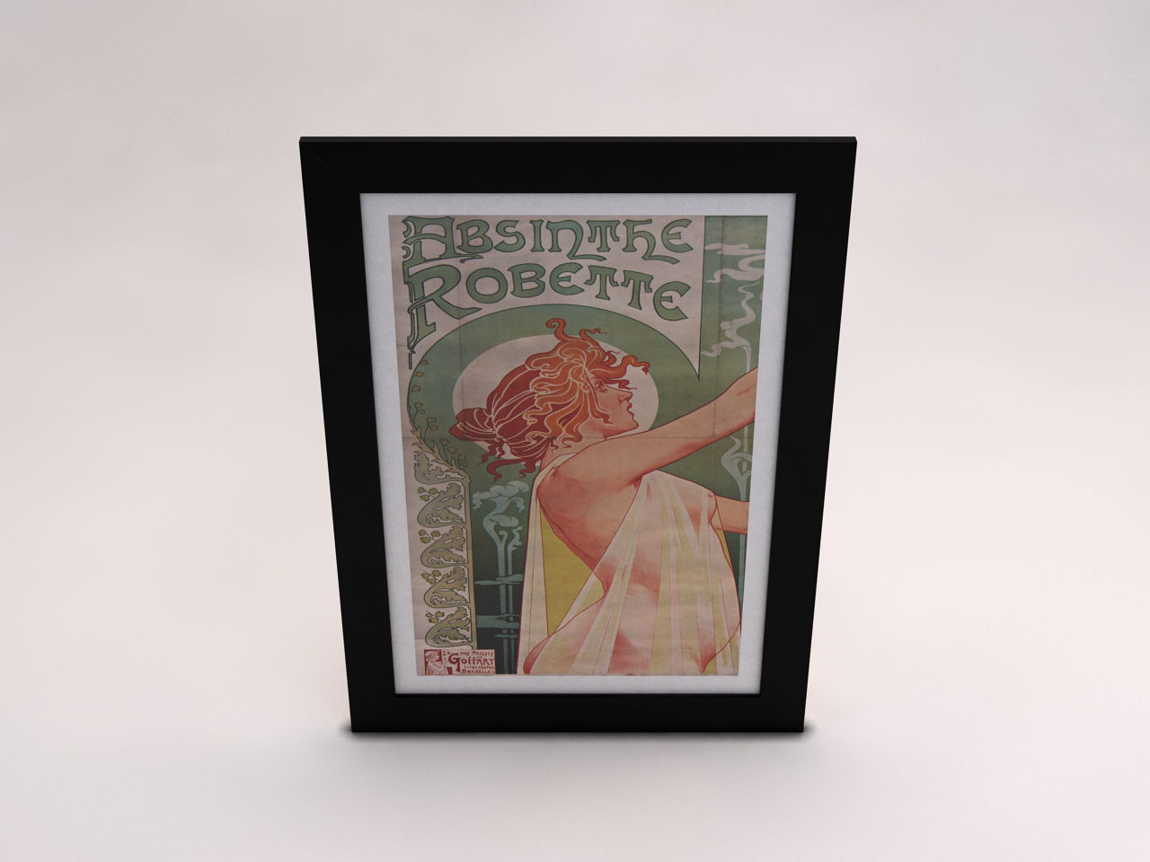 PHOTO FRAME---50x70 3D model_12