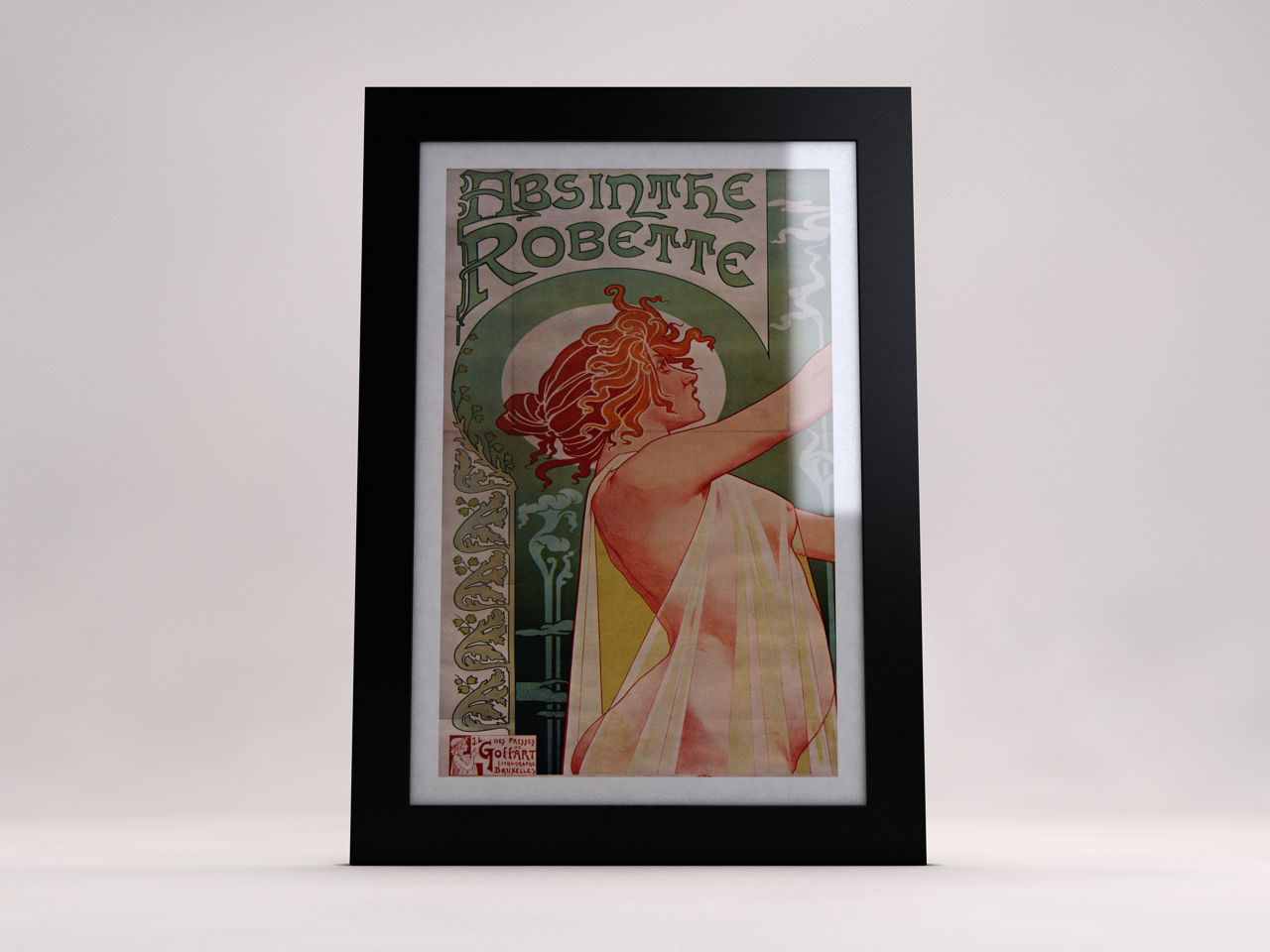 PHOTO FRAME---50x70 3D model_11