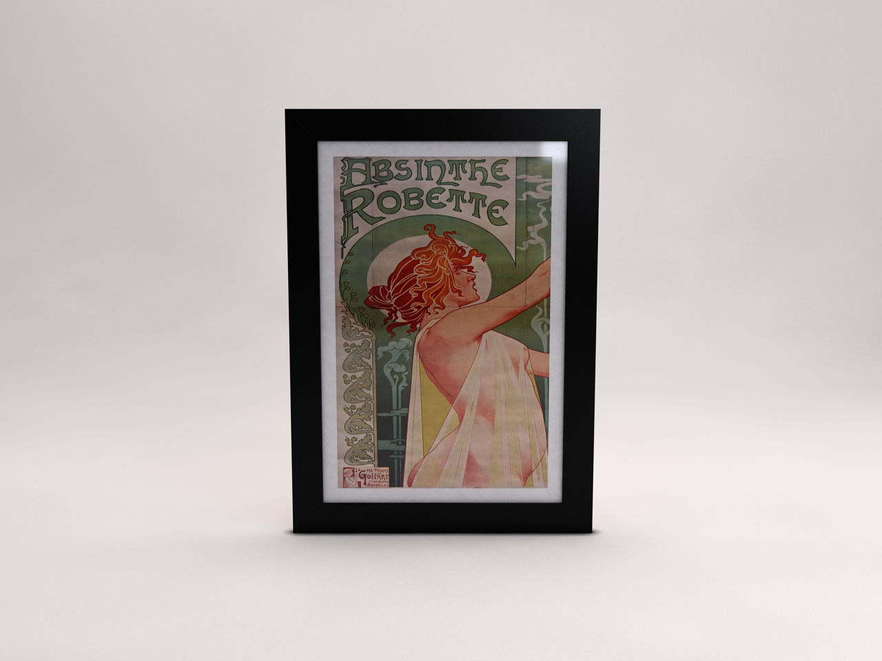 PHOTO FRAME---50x70 3D model_2