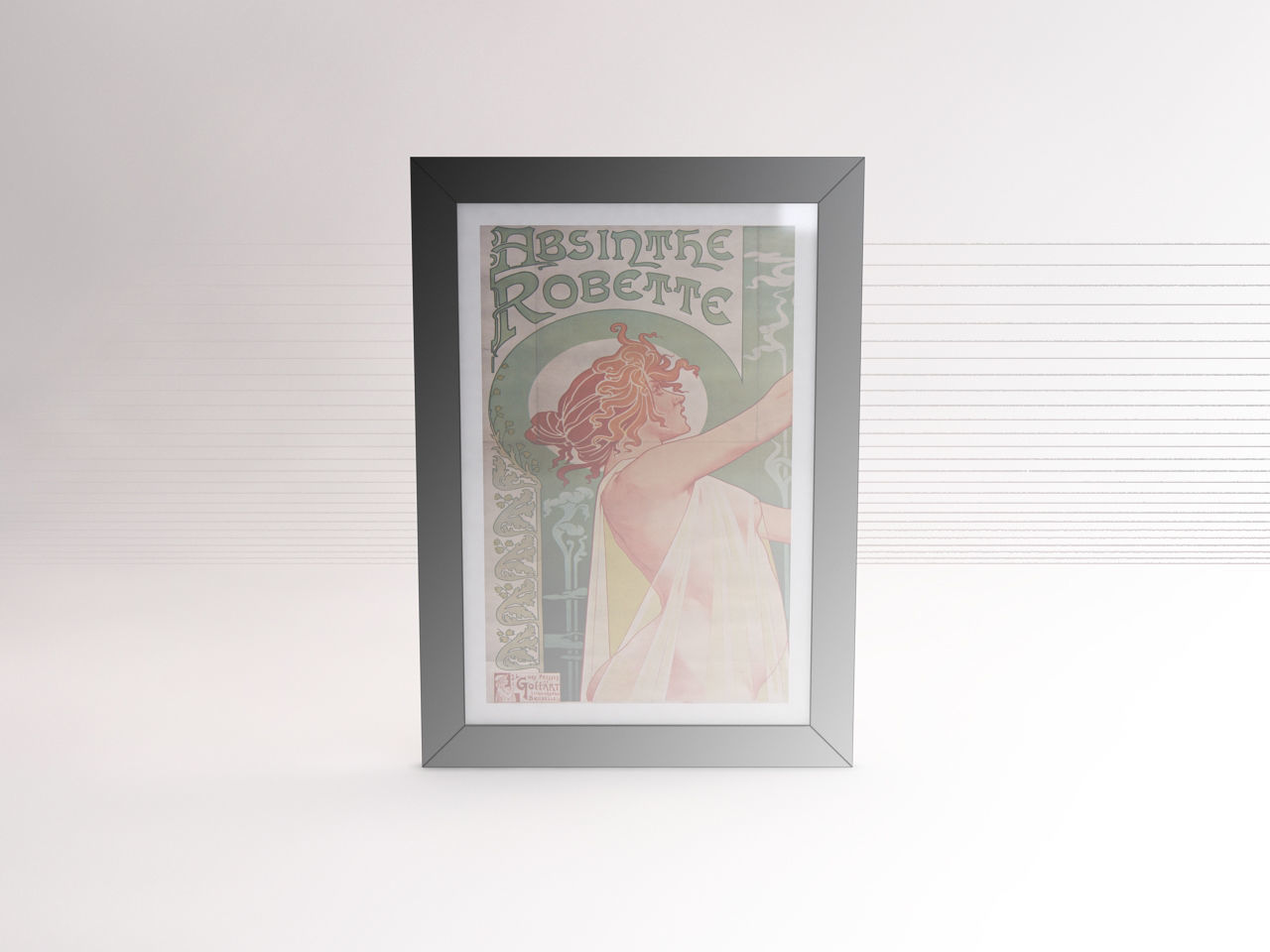 PHOTO FRAME---50x70 3D model_3