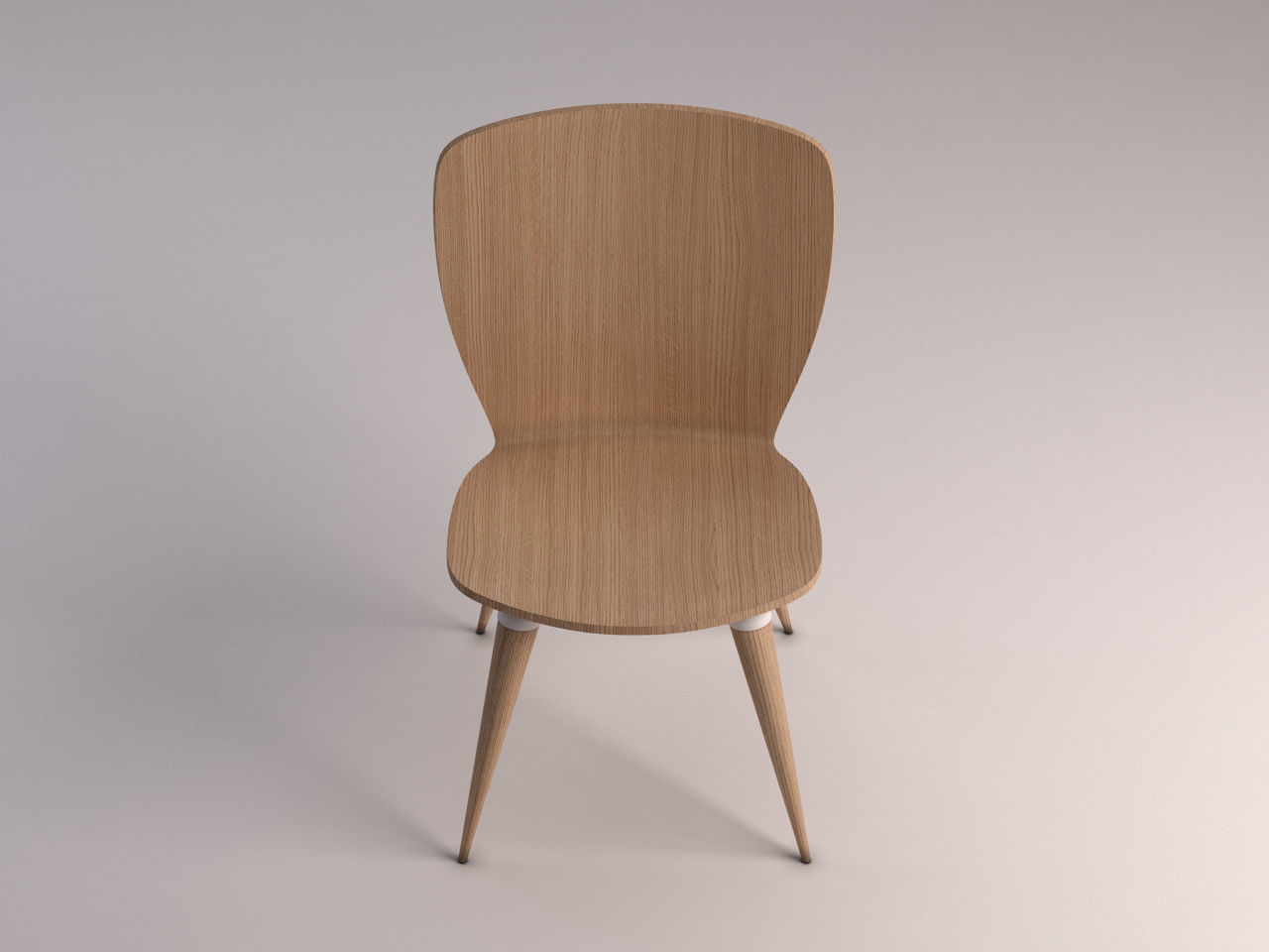 CHAIR---Wood and plastic 3D model_14