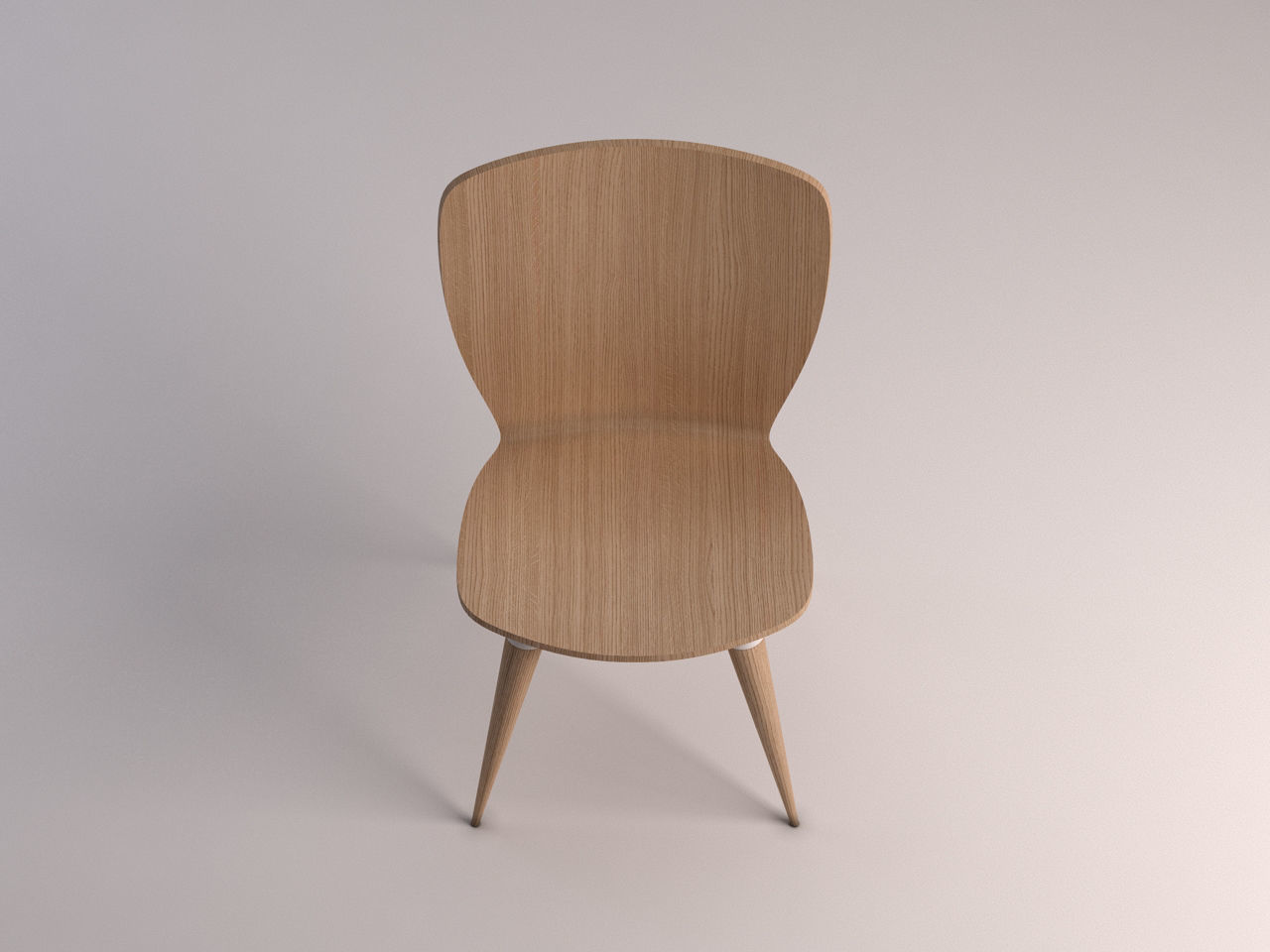 CHAIR---Wood and plastic 3D model_15