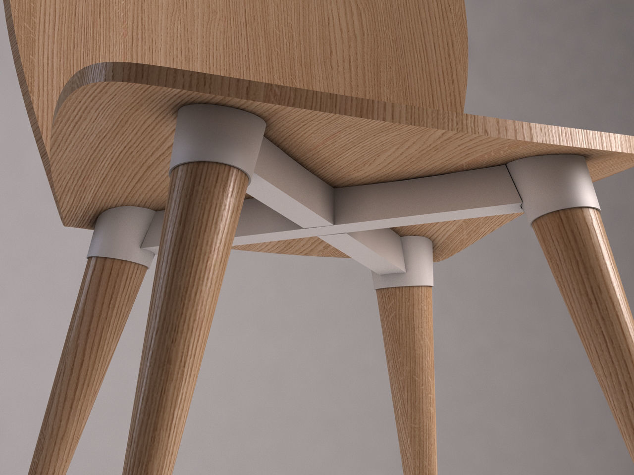 CHAIR---Wood and plastic 3D model_20