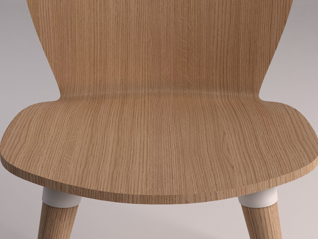CHAIR---Wood and plastic 3D model_16