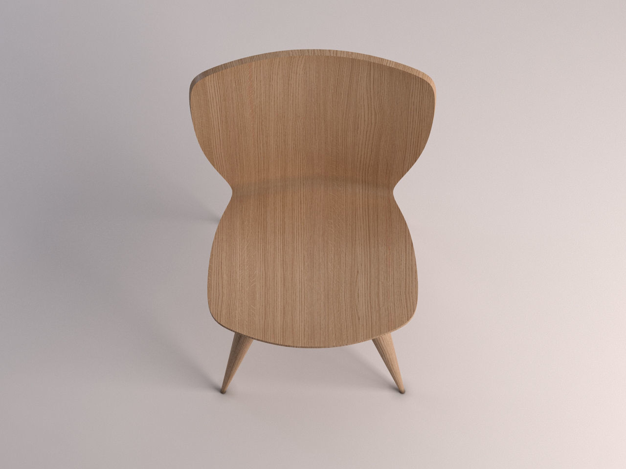 CHAIR---Wood and plastic 3D model_22