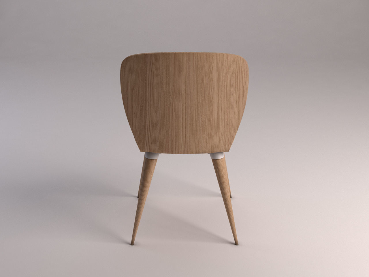 CHAIR---Wood and plastic 3D model_12