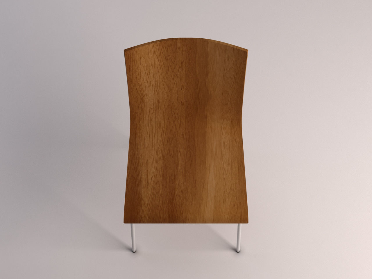 CHAIR---Wooden school chair 3D model_22