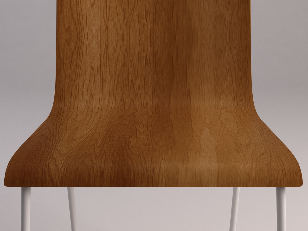 CHAIR---Wooden school chair 3D model_16