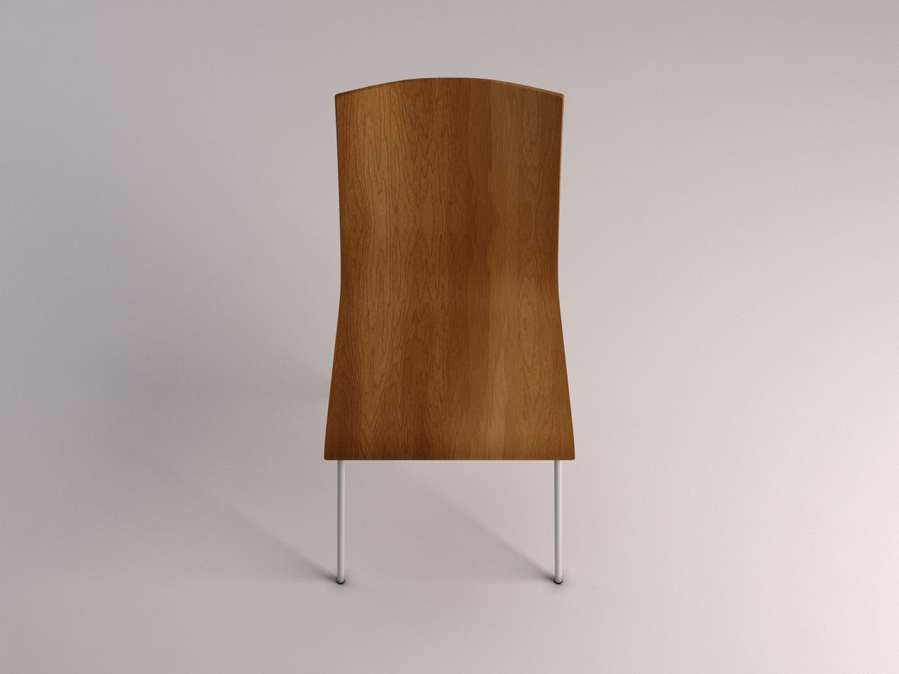 CHAIR---Wooden school chair 3D model_15