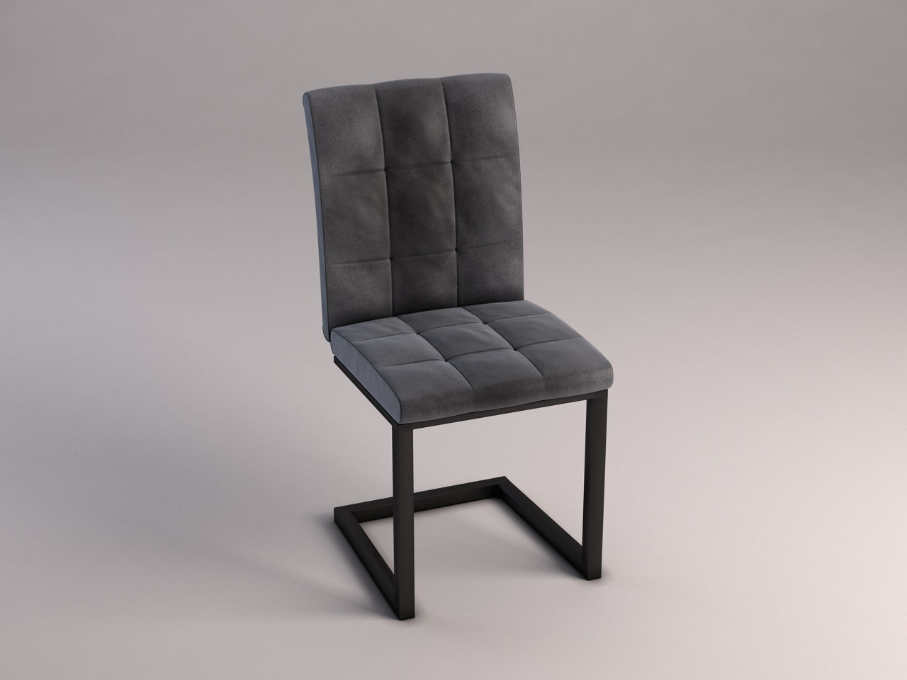 CHAIR---Sued and bipod  3D model_2