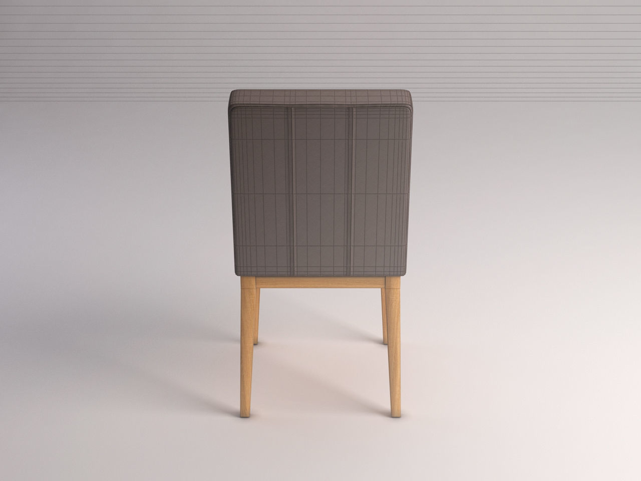 CHAIR---Wool and wood 3D model_13