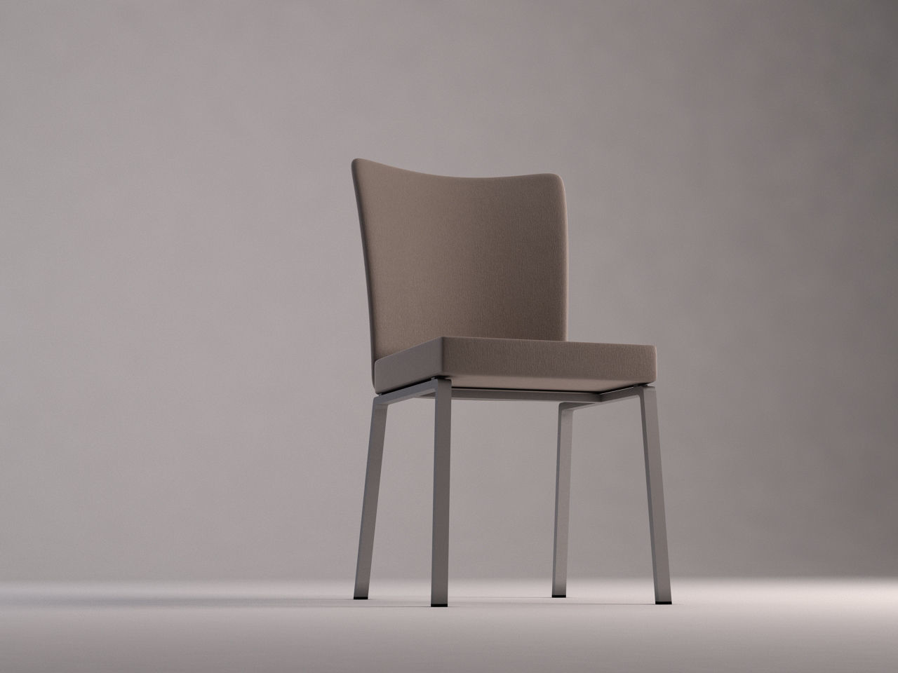 CHAIR---Microfiber and plastic 3D model_19