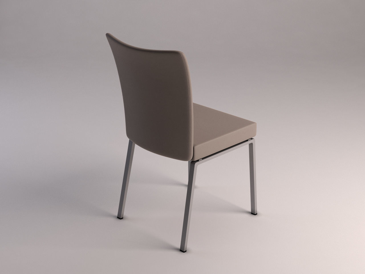 CHAIR---Microfiber and plastic 3D model_9
