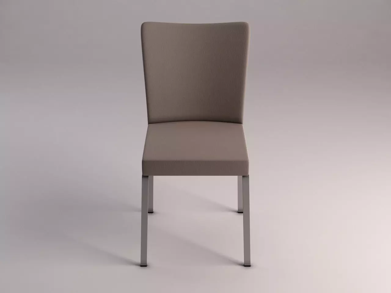 CHAIR---Microfiber and plastic 3D model_0