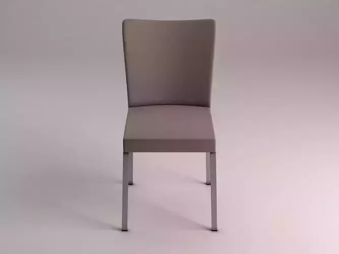 CHAIR---Microfiber and plastic 3D model
