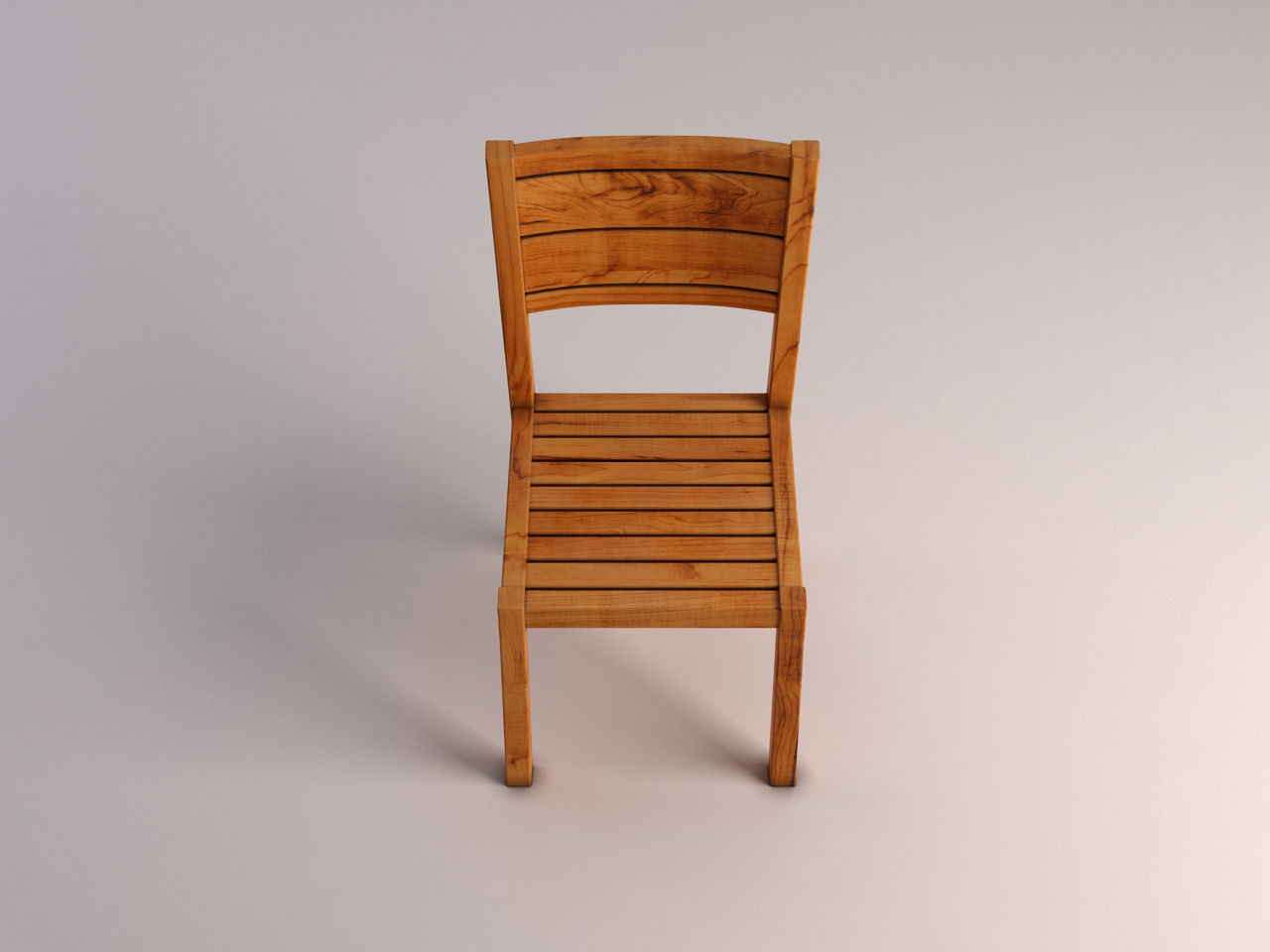 CHAIR---Rustic wood 3D model_15