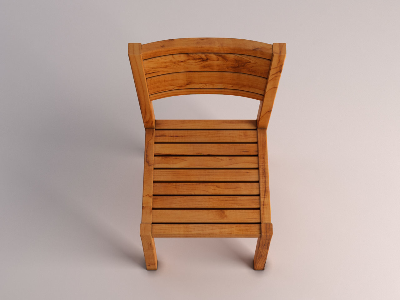 CHAIR---Rustic wood 3D model_22