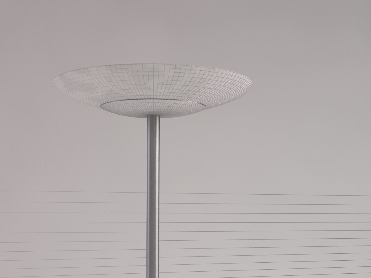 FLOOR LAMP---Iced glass 3D model_3